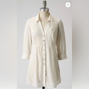 Anthropologie Valeria Tunic by Edme and Esyllte Size 6